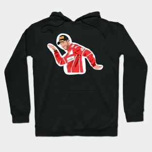 Sebastian Vettel dance podium celebration Hoodie